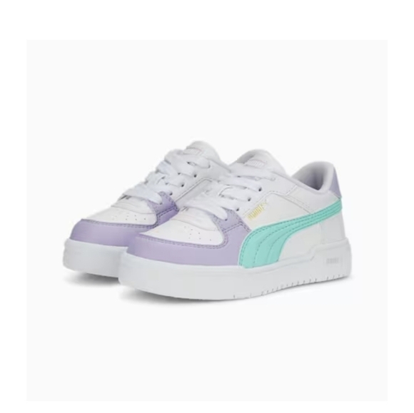 Puma Other - PUMA CA Pro Jr Block - White Vivid Violet Sneakers Size 5.5
